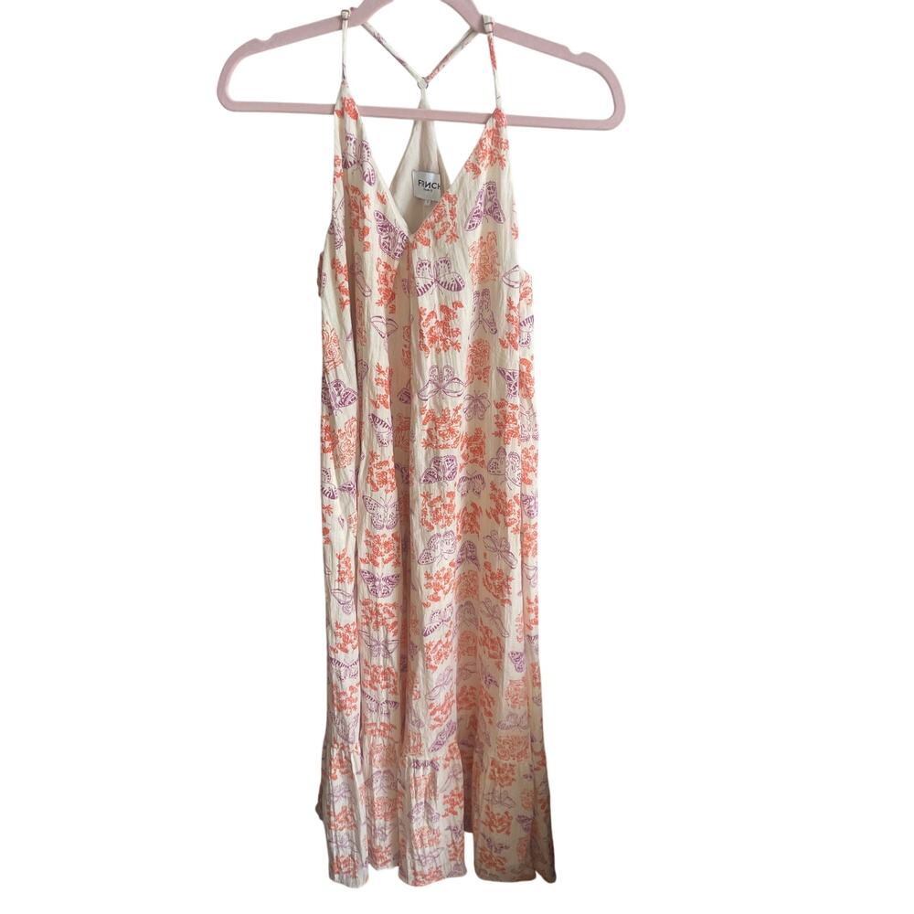 FRNCH Anais Butterfly Print Shift Dress Size Womens Small - Picture 3 of 8